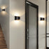 MSKEPSL Dimmable LED Wall Sconce Battery Operated, Modern Aluminum Wall Mount Light Rechargeable, Touch Control Wall