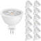 Mlambert 12 Pack MR16 LED Bulbs, 50W Halogen Equivalent, 2700K Warm White, 5W GU5.3 Spotlight Bulb