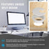 2" White Desk Grommet with Bi-Metal Hole Saw, Plastic Cable Hole Cover for Desktop Cord Management, 7 Pieces