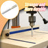 Straight Cut Router Bit, 1/4" Dia. 2-Flute Carbide Tipped Router Bit with 1/4" Shank