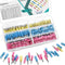 Qibaok 320PCS Heat Shrink Bullet Connectors Kit, Female & Male Bullet Butt Terminals for Waterproof Electrical