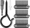 FSAH Q Hangers 100 Pack Screw-in Hooks for Outdoor String Lights, Swivel Hanging