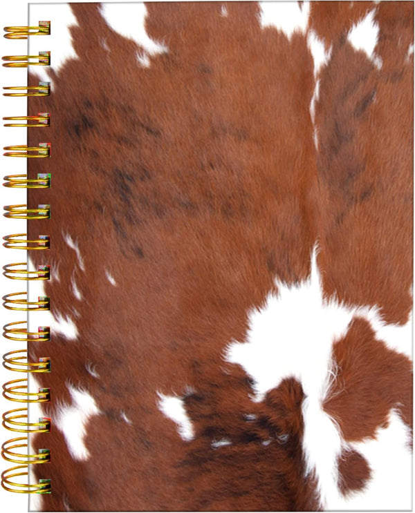 Spiral Journal Notebook, A5 College Ruled with Strong Twin-Wire Binding, 60 Sheets for School Office Home Gifts