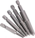5pcs Broken Head Screw Extractor Tool Kit for Damaged Bolts Removal