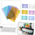 Plastic Envelope, 30pcs Poly Envelopes with Snap Closure, A5 Letter Size File Bag for Office School Work