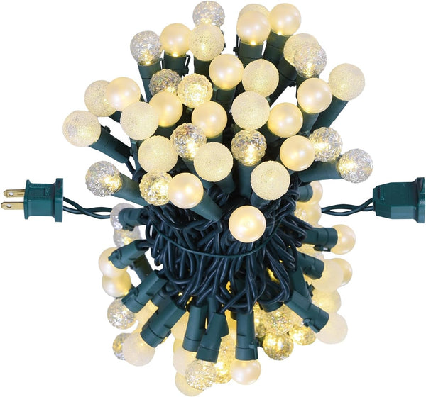 Globe String Lights, 70 LED Mix-Ball Fairy Lights Plug in UL Listed