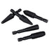 Yakamoz 10Pcs 1/4 Inch Hex Shank Rotary Rasp File Set - Wood Carving Burrs Drill Bits for Wood Polishing