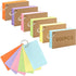 Lovppy 600PCS Index Cards,3x5 Inches Colored Flash Cards with Ring, Punched Lined