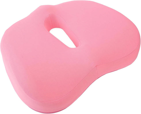 Memory Foam Seat Cushion, Breathable Hollow Core Orthopedic Hemorrhoids Sitting Pillow for