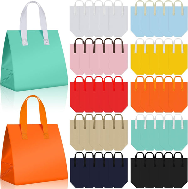 Kacctyen 50 Pcs Insulated Take Away Bags Bulk Thermal Insulation Food for