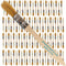 Pro Grade 96 Ea 1/2 Inch Chip Paint Brushes - Light Brown