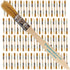 Pro Grade 96 Ea 1/2 Inch Chip Paint Brushes - Light Brown