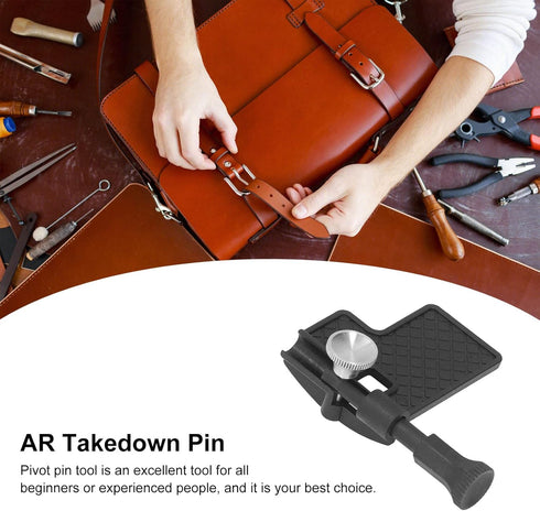 AR Parts Kit, Pivot Pin Installation Tool Make The Pivot Pin Installation Process More Easier, Pivot Pin Tool for Household Outdoor Bicycle Assembly and Repair