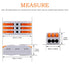 NineLeaf Wire Connectors Push-in, 3 Circuit Inline Splices for Cables from 28 to 12 AWG, 20 Pack