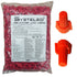 Red Winged Electrical Wire Bulk, 500 Pack Large Twist-on P13 Type Screw Terminals, 18-8 AWG 600V Connectors