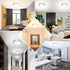 10 Inch 30W 4000LM Dimmable, 2700K-6500K 2-Pack Brightever LED Ceiling Light Fixture, Modern Flush Mount Ceiling Lamps