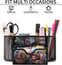 Desk Organizers and Accessories, 8 Compartments with 1 Pullout Drawer for Home, School, Office Supplies