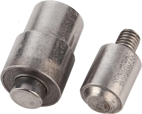 Eyelet Buckle Dies, Hand Press Machine Setter Puncher for Leather Craft Clothing Holepunch 2PCS