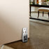 Cloudpower Black(0.8 inches) Swivel Gate Caster Wheels TPE Rubber Furniture Casters on Hardwood Tiles Vinyl Marble