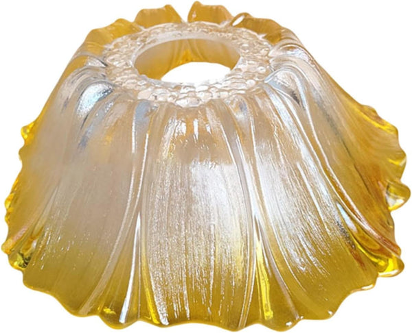Baoblaze Glass Lampshade Replacement Flower Lamp Shade Decor Kitchen Fitting Hotel Wall Sconces