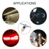 Brightfour T Tap Wire Connectors for 16-20 AWG Wires, Solderless 3 Way 1 Pin Wire Connectors, 12 Pack