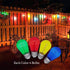 Jslinter Colored String LED Light Bulbs, 16 Pack, 1 Watt, Shatterproof, E26 Base for Christmas String Light Replacement