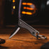 KeyUnity KK06 Mini EDC Pocket Knife, Small Titanium Folding Knife with Built-in Keychain Hole for Everyday Carry by KeyUnity