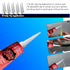 Shoe Goo Black Shoe Repair Adhesive Bundle: 10 Snip Tip Applicators & 5 Plastic Spreader Tools by 203Brands