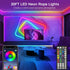 AILBTON 20Ft Neon Rope Lights,Flexible Led Rope Lights Control with App/Remote,Multiple Modes Music Sync Gaming RGB Led