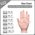 Disposable Nitrile Exam Gloves, 3-mil, Large, Box of 100, White, Latex Free for Medical, Cleaning, Cooking