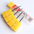 5PCS CNC Router Bits, 20 Degree 1/8 Shank, 2 Flutes, Engraving V Bits for Wood, Plywood, MDF, Stainless Steel