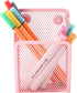 Magnetic Pencil Holder,Mesh Stainless Steel Pen Basket, Metal Writing Utensil Storage Organizer for Whiteboard,Blackboard,Kitchen, Locker, Home, or Office by Sanpaint