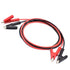 14 Gauge Jumper Wires with Alligator Clips - Heavy Duty Silicone Test Leads Set, 2Pcs 39"/1m