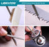 LIBRATON Small File Set - 13PCS Needle Diamond Files for Precision Metal Work, Wood, Plastic Carving Tool