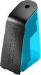 Bostitch Office Battery Pencil Sharpener, Hinged Tray, Colored Pencil Compatible, Black (BPS2-BLACK) and Blue