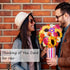 ALBUMAX 3D Pop Up Flower Bouquet Greeting Card with Colorful Vase, Cute Booming Sunflowers Roses Bouquet Birthday Gift