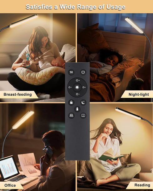 Lamp,15 1500 3 LED Floor W LM Super Bright Reading Lamp with Remote and Touch Control Floor Light, Colors and Stepless