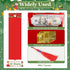 Haomax 3PCS Envelopes,10 Christmas Cash Gift Slots Christmas Money Holders for Cash, Xmas Surprise Card Holder