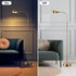 Adjustable Floor Reading Lamp Standing Lamps with Remote Control Gooseneck and Rotatable Shade, Modern for Living Room
