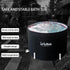 29.5" 21.6") Portable Adult Soaking Bathtub - Folding Cold Plunge Tub Barrel Bath Shower (Dia x H