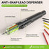 CP3000 6 Nicpro Carpenter Pencil with Sharpener, Construction Pencils with Refills in a Lead Dispenser, Deep Hole Long