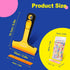 1 Pack 5 DIYSELF-Razor-Blade-Scraper, Razor Blade Scraper, Extra PCS Orange Plastic Blades, Razor Blade Scraper Tool