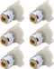 SharkBite 1/4 Inch x 7/8 Inch Ballcock Toilet Reducing Connector, Pack of 6, Push To Connect