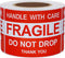 Hybsk Do Not Drop Thank You Fragile Stickers, Adhesive Label, 300 Per Roll