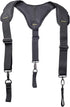 AISENIN Heavy-Duty Tool Belt Suspenders for Men, 3 Point Padded Suspenders Construction Suspender for Tool Belt
