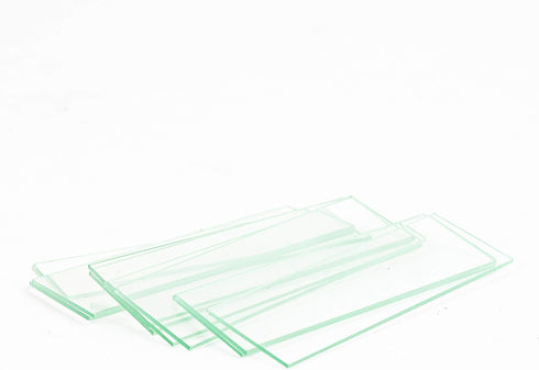 AmScope BS-50P-100S-22 Pre-Cleaned Glass Microscope Slides and 100pc Square Glass Cover Slips