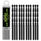 YOUGFIN 12 Pack 1/8 Inch Drill Bit Set, High Speed Steel Twist Jobber Length Drill Bits for Soft Metal, Wood, Plastic