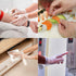 100PCS Disposable Medical Clear Vinyl Exam Gloves Industrial Gloves - Latex-Free & Powder-Free (Small)