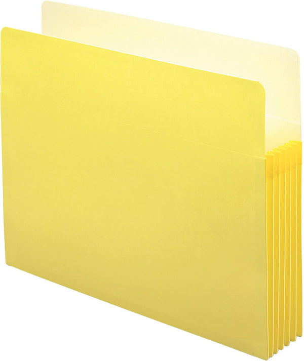 Smead Pocket, Letter, Straight, Yellow, 10 per Box