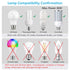 Bulb E26 30W LoraTap Smart Wi-Fi LED Light Socket Adapter Lamp Holder Timer, Compatible with Google Assistant and Alexa